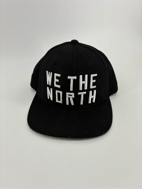 Mitchell & Ness Black 'We The North' Snapback Hat